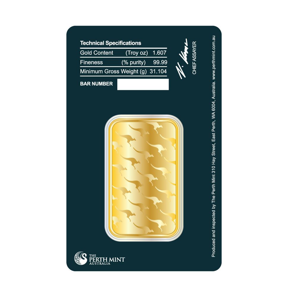 PERTH MINT OLD VERSION 1OZ GOLD 999.9